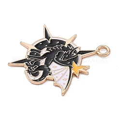 Alloy Enamel Pendants&nbsp;ENAM-P258-05G-G
