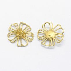 Brass Cabochon&nbsp;KK-F721-149C-RS