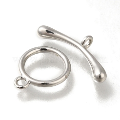 Brass Toggle Clasps&nbsp;KK-H480-02P