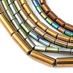 Electroplated Synthetic Non-magnetic Hematite Beads Strands&nbsp;G-K366-I01-01