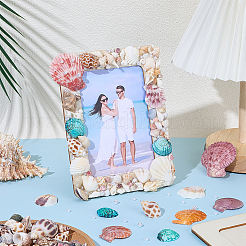 DIY Wooden Photo Frame Stands Material Kits&nbsp;DIY-PH0034-37