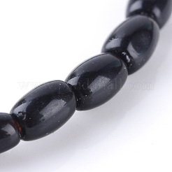 Natural Obsidian Bead Strands&nbsp;X-G-R356-51