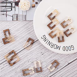 Resin & Wood Pendants&nbsp;RESI-OL0001-09C