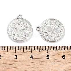 Non-Tarnish 304 Stainless Steel Pendants&nbsp;STAS-P364-12P