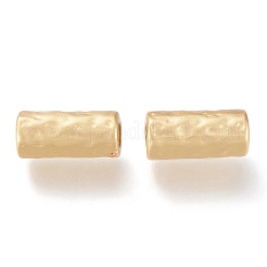 Eco-Friendly Matte Alloy Tube Beads&nbsp;X-PALLOY-N161-03-MG-NR