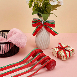 5Rolls 5 Styles Polyester Grosgrain Ribbon&nbsp;OCOR-MA0002-02