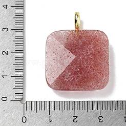 Natural Mixed Gemstone Faceted Pendants&nbsp;G-C274-03-G