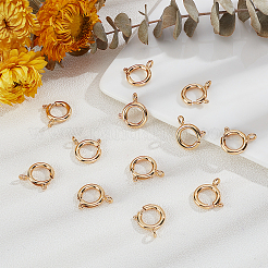 Brass Spring Ring Clasps&nbsp;KK-PH0003-31