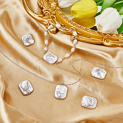 6Pcs Natural Keshi Pearl Beads&nbsp;PEAR-SC0001-24