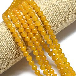 Natural Malaysia Jade Beads Strands&nbsp;G-L645-C01-4mm-23