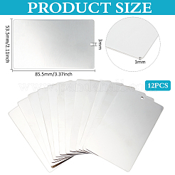 Rectangle 304 Stainless Steel Sheets&nbsp;STAS-WH0044-61B