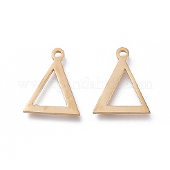 304 Stainless Steel Charms&nbsp;STAS-L263-03G