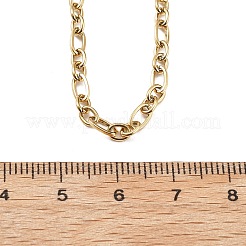 3.5MM 304 Stainless Steel Oval Link Chain Necklaces&nbsp;NJEW-T016-08G
