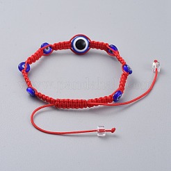 Nylon Thread Braided Bead Bracelets&nbsp;BJEW-JB04769-02