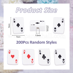 200Pcs Handmade Polymer Clay Beads&nbsp;FIND-DC0006-49