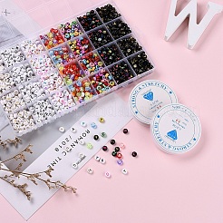 1400Pcs 7 Style Acrylic Letter Beads&nbsp;MACR-YW0001-28