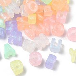 Luminous Transparent Acrylic European Beads&nbsp;OACR-D038-01