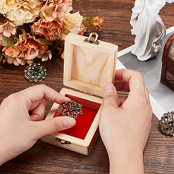Wood Jewelry Box&nbsp;AJEW-WH0541-33
