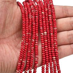 Synthetic Imperial Jasper Beads Strands&nbsp;G-L635-A09-4x2mm-01