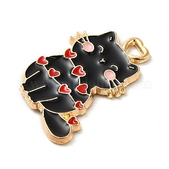 Alloy Enamel Pendants&nbsp;X-ENAM-Q507-13B