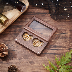 Black Walnut Jewelry Box&nbsp;OBOX-WH0010-03