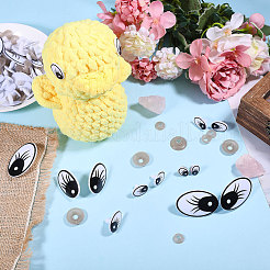 Oval Plastic Craft Safety Eye&nbsp;DIY-GL0005-64C