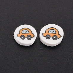 Handmade Polymer Clay Cabochons&nbsp;CLAY-N006-145