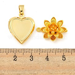 Brass DIY Pendant & Beads Jewerly Making Findings Kits&nbsp;KK-XCP0001-78