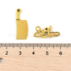 Tibetan Style Alloy Pendants&nbsp;FIND-M058-12AG