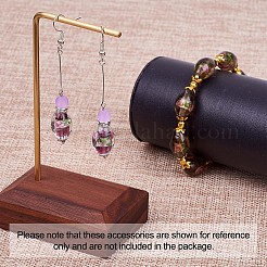 Handmade Foil Glass Lampwork Beads&nbsp;LAMP-CD0001-04