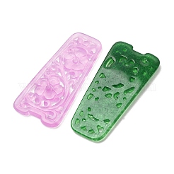 Dyed Natural Quartz Carved Pendants&nbsp;GG-CBA0022-08