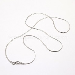 Tarnish Resistant Trendy Men's 304 Stainless Steel Herringbone Chain Necklaces&nbsp;NJEW-M074-B-03