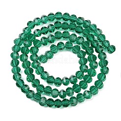 Transparent Glass Beads Strands&nbsp;GLAA-G125-01A-08