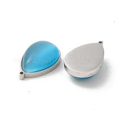 304 Stainless Steel Pendants&nbsp;STAS-L022-045P-03