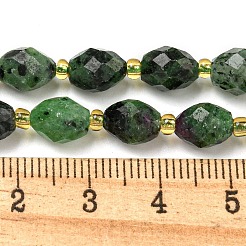 Natural Ruby in Zoisite Beads Strands&nbsp;G-N342-50
