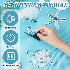 Ocean Theme Waterproof PVC Plastic Stickers&nbsp;DIY-WH0029-65