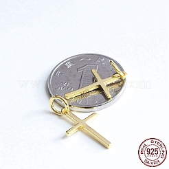 Rack Plating 925 Sterling Silver Pendants&nbsp;STER-L044-01G