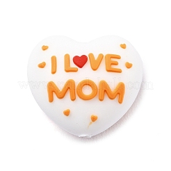 Mother's Day Silicone Beads&nbsp;SIL-V007-05