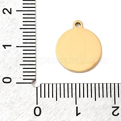 Natural White Shell Flat Round Charms&nbsp;STAS-P431-29G-01