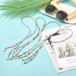Glass Seed Beads Eyeglasses Chains&nbsp;AJEW-EH00383