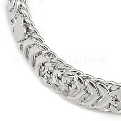 Rack Plating Brass Bracelets for Women&nbsp;BJEW-K244-03P