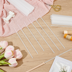 120Pcs 2 Styles PP Plastic Boning for Bridal Dress Bustle&nbsp;FIND-BC0019-33