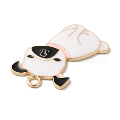 Alloy Enamel Pendants&nbsp;X-ENAM-Q447-01G