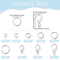Zinc Alloy Lobster Claw Clasps&nbsp;FIND-SC0022-05