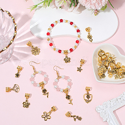 40Pcs 20 Styles Alloy European Dangle Charms&nbsp;PALLOY-BM00018