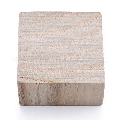 Unfinished Natural Wood Block&nbsp;WOOD-T031-01