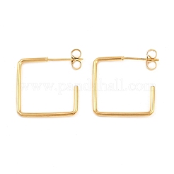 304 Stainless Steel Stud Earrings&nbsp;EJEW-D339-01G