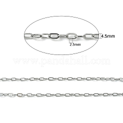 Tarnish Resistant 304 Stainless Steel Cable Chains&nbsp;CHS-L015-15