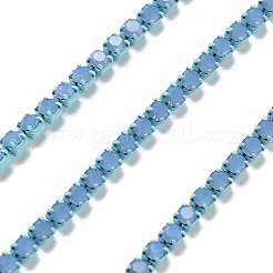 Iron Rhinestone Glass Cup Chain&nbsp;CH-U001-01U
