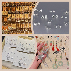 Imitation Leather & Iron Jewelry Earring Display&nbsp;EDIS-WH20002-07A